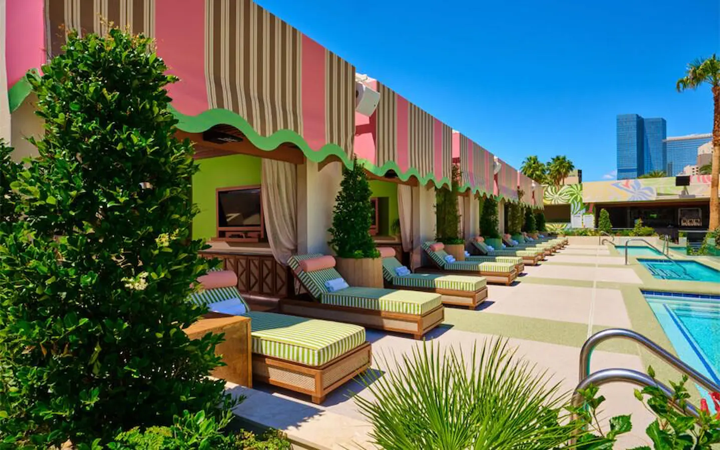 Palm Tree Beach Club in Las Vegas